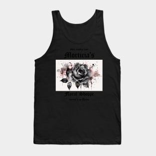 Morticia's Flower Shoppe Tank Top